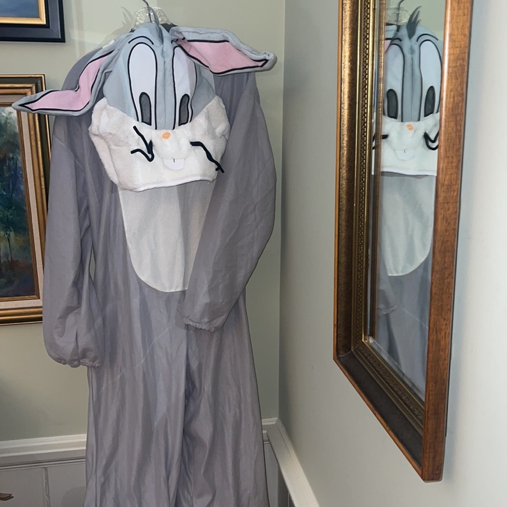 Rubies Looney Tunes Adult Bugs Bunny Costume M/L rabbit halloween Easter